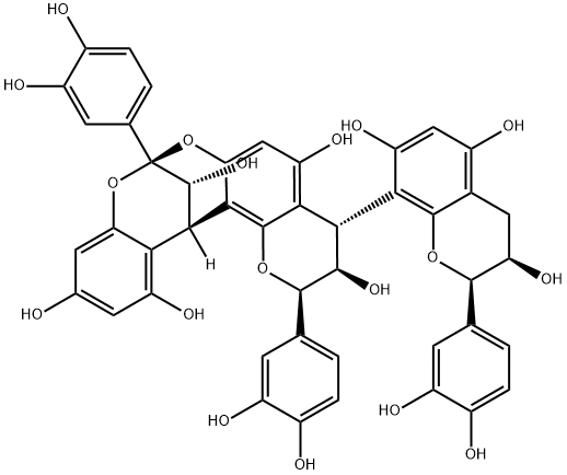 Cinnamtannin B-1 Structure